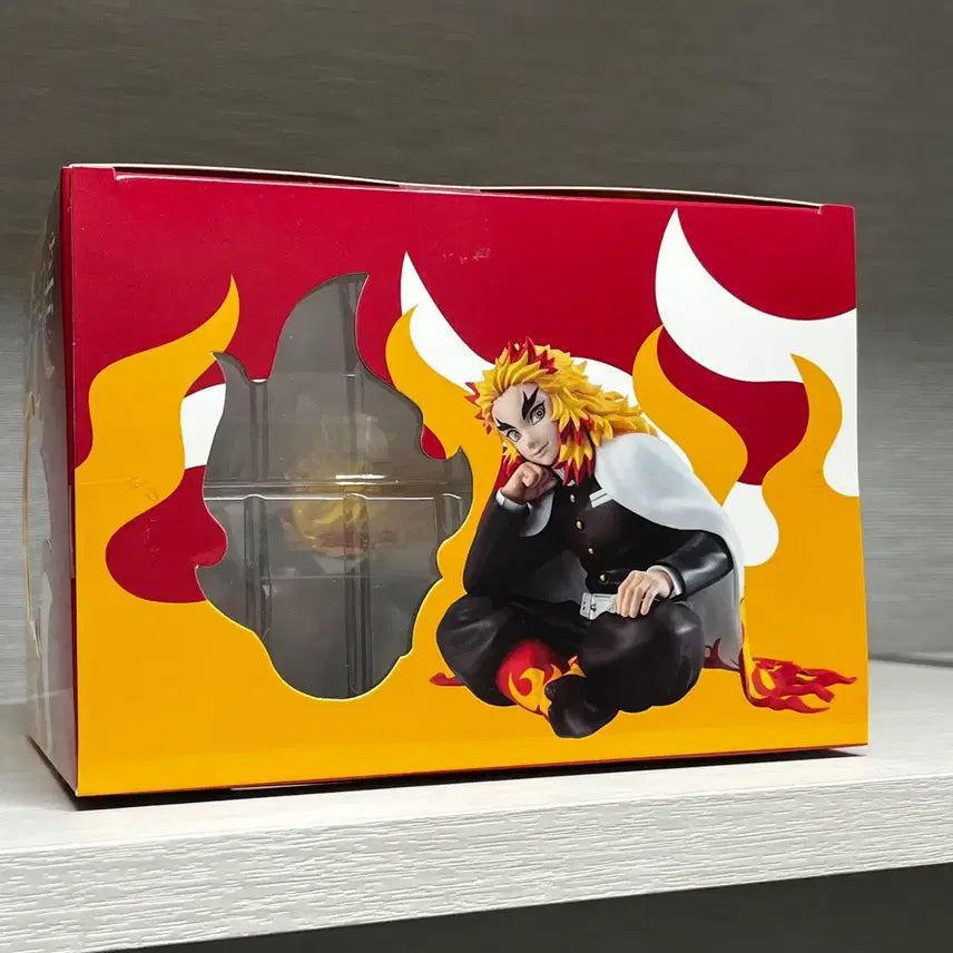 [BUNJANG] Kyojuro Rengoku Tenohira Palm Figure (Sealed) / 렌고쿠 테노히라 손바닥 피규어 미개봉