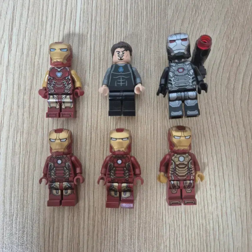 [BUNJANG] LEGO Iron Man 6 Figure Set / 레고  아이언맨 피규어 6종 세트