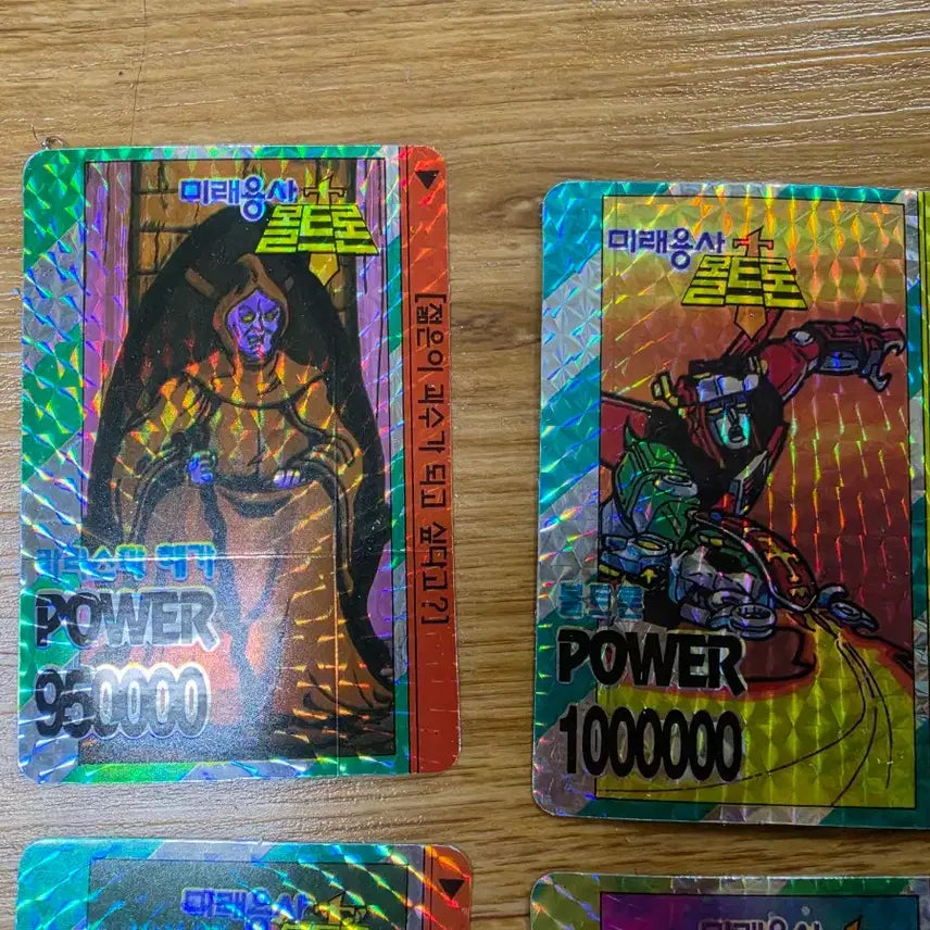 [BUNJANG] Voltron Prism Cards Bundle (6 Cards) / 볼트론 프리즘카드 6장 킹라이온 유희왕 디지몬