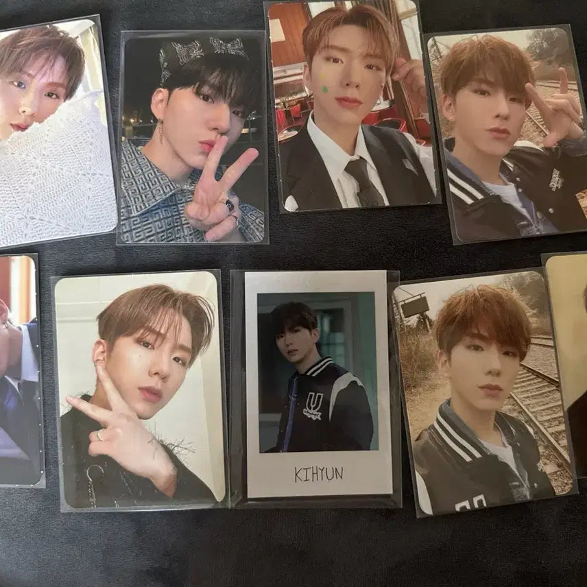 [BUNJANG] Monsta X Kihyun Album Photocard &amp; POB Bundle Set / 몬스타엑스 기현 러브 앨포/특전포카 일괄