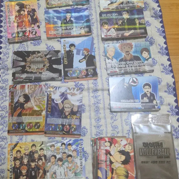 [BUNJANG] Haikyuu!! Karasuno, Nekoma, Aobajosai Card Bundle Set (Includes Unsealed Movie Promo) / 하이큐 바보카(극장판 프로모션 미개봉 포함/일괄)