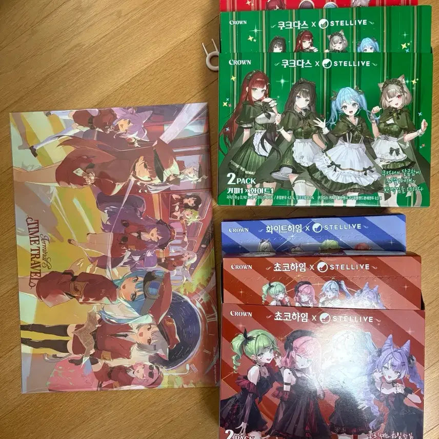 [BUNJANG] Stellive Timetravel Exclusive Poster and Kookdak Heim Box / 스텔라이브 타임트레블 특전 포스터와 쿠크다스 하임 박스