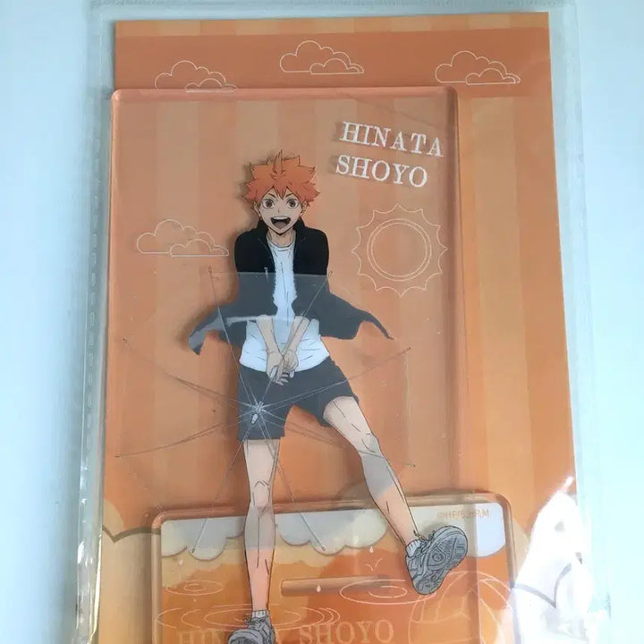 [BUNJANG] Haikyuu!! Shoyo Hinata Umbrella Acrylic Stand (Sealed) / 미개봉) 하이큐 히나타 쇼요 우산 아크릴 스탠드