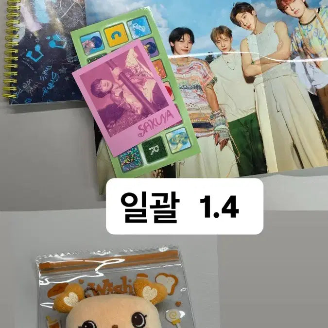[BUNJANG] NCT Wish Sakuya Color Photobook &amp; Stress Ball / 급처) 사쿠야 엔시티위시 컬러포토북+팡이스트레스볼