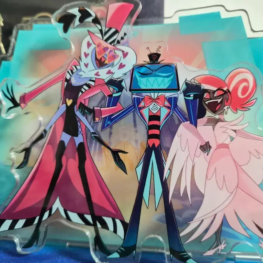 [BUNJANG] Hazbin Hotel Acrylic Stand / 해즈빈 호텔 아크릴 스탠드
