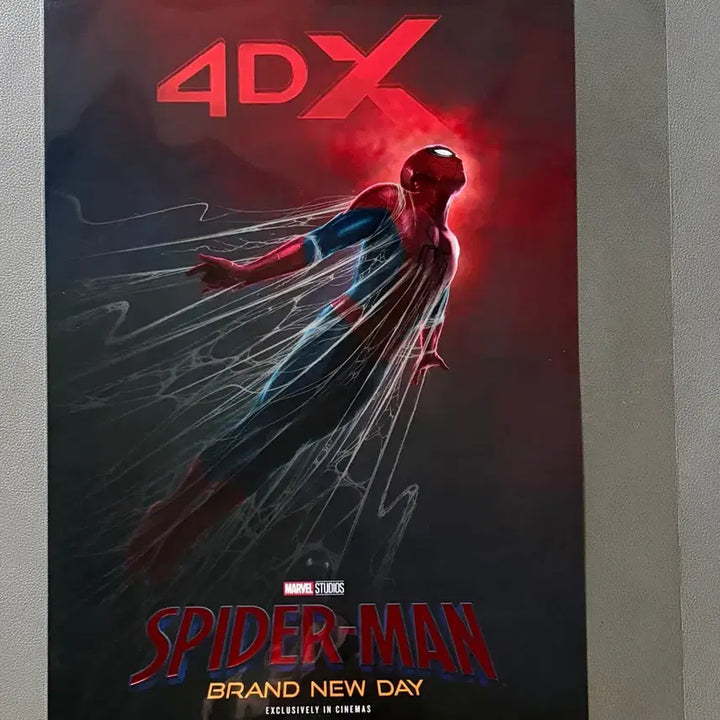 [BUNJANG] Spider-Man: Brand New Day 4DX Poster / 스파이더맨: 브랜드 뉴 데이 4DX 포스터