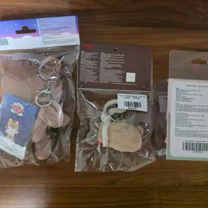 [BUNJANG] T1 Doran 3종 Bundle Set Doll (Onse-ti 15cm, Lucky Charm Pollock, Animals Cherry Blossom) / T1 티원 도란 인형 3종 일괄판매 / 온세티 15깅 / 액막이 명태 / 애니멀즈 벚꽃