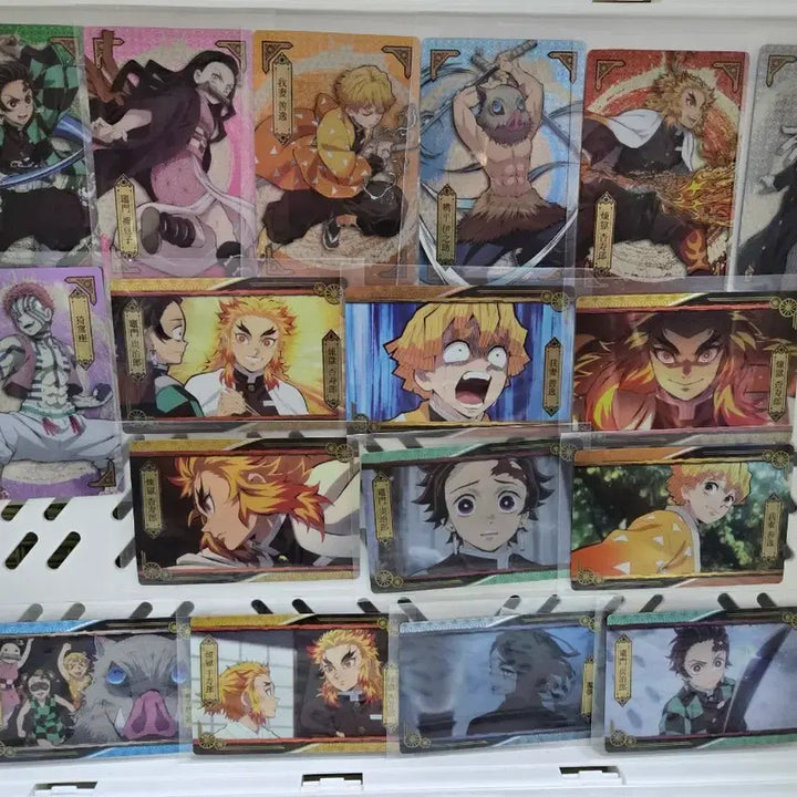 [BUNJANG] Demon Slayer: Kimetsu no Yaiba Mugen Train Wafer Card Full Set / 귀멸의 칼날 웨하스카드 무한열차편 34장 전종 일괄