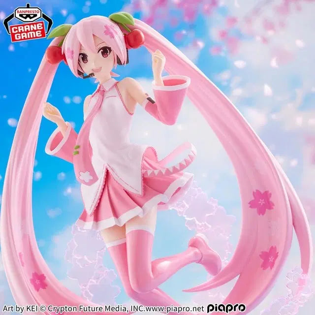 [BUNJANG] Banpresto Hatsune Miku Sakura Miku EVOLVE Figure / 하츠네미쿠 반프레스토 EVOLVE 사쿠라미쿠 피규어