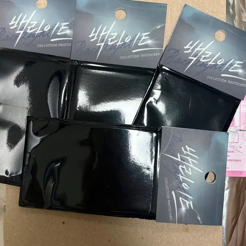 [BUNJANG] Backlight Collection Photocard 4-Pack (Sealed) / 백라이트 컬렉션포카 컬포 미개봉 4팩 양도합니다