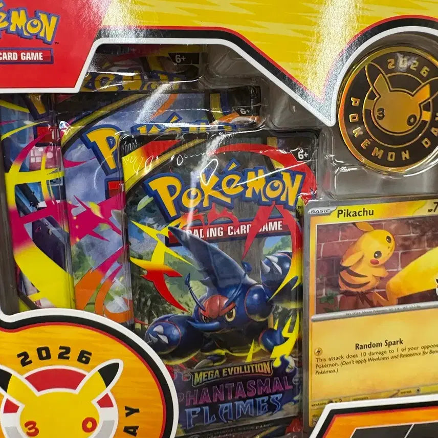 [BUNJANG] Pokemon Card 30th Anniversary North America Box Swirl (2 Cards) / 포켓몬카드 30주년 북미 박스 스월 2개!!!!!