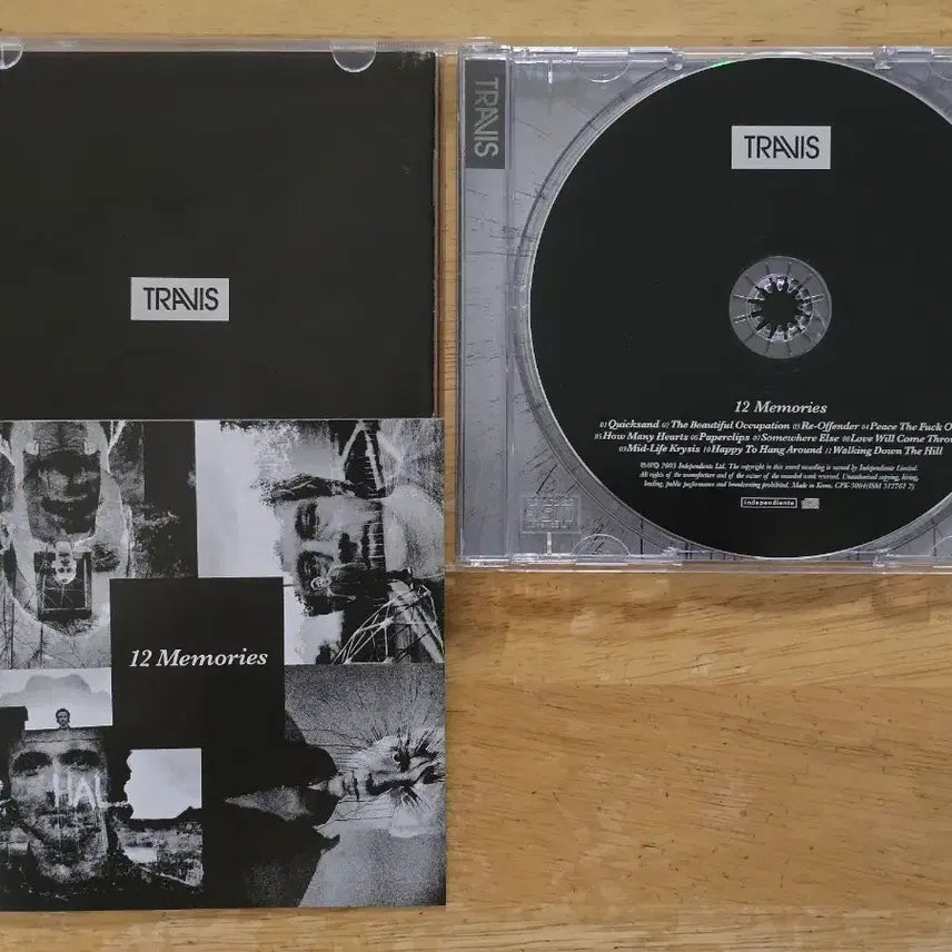 [BUNJANG] Travis 12 Memories (Korean Edition CD) / 음반 TRAVIS 트래비스 - 12 Memories
