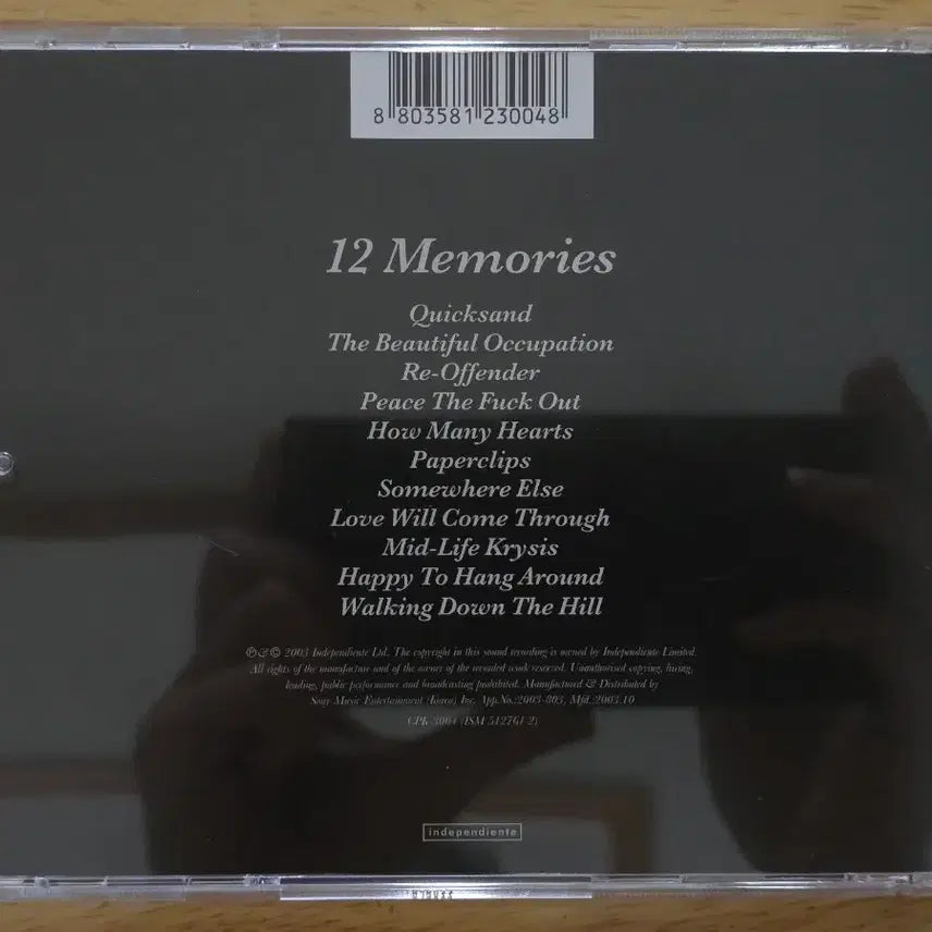 [BUNJANG] Travis 12 Memories (Korean Edition CD) / 음반 TRAVIS 트래비스 - 12 Memories