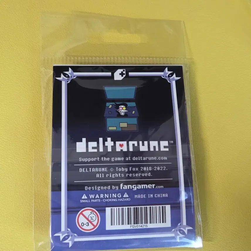 [BUNJANG] Deltarune Spamton Folding Pin Badge Fanmer Goods / 델타룬 스팸톤 접이식 핀뱃지 팬게이머 굿즈