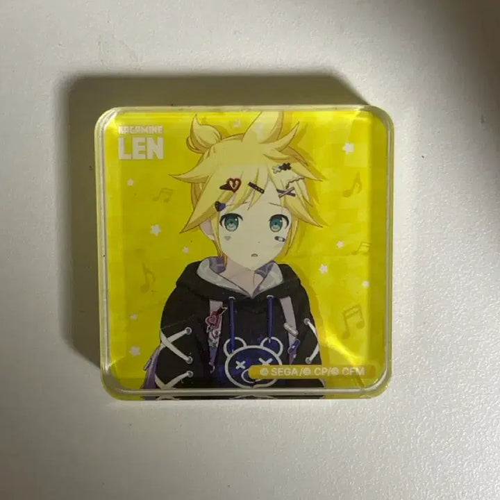 [BUNJANG] Project Sekai Kagamine Len Acrylic Block / 프로젝트세카이 카가미네 렌 아크릴 블록