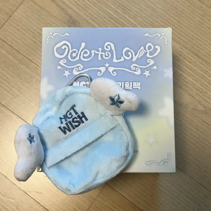 [BUNJANG] NCT WISH Sakuya Mini Backpack Keychain Set / 엔시티위시 미니 백팩 키링 (+사쿠야세트 포카 키링 스티커)