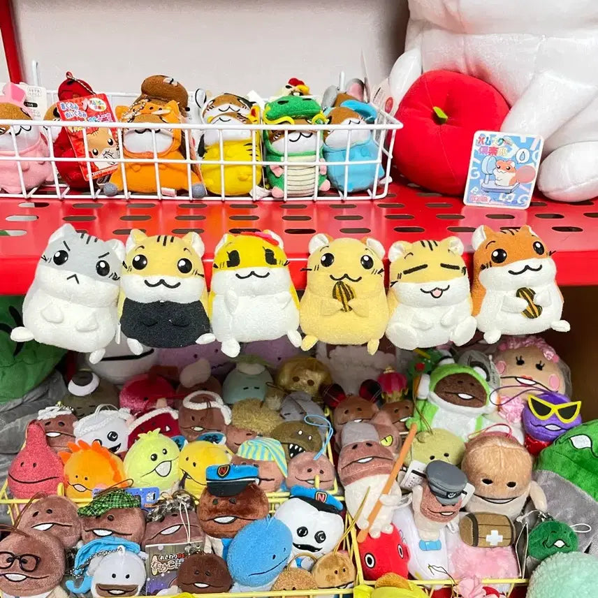 [BUNJANG] Hamster Club Hamtori Magnet Doll Bundle Set / 6종 일괄가격]자석 햄스터클럽 햄토리 인형