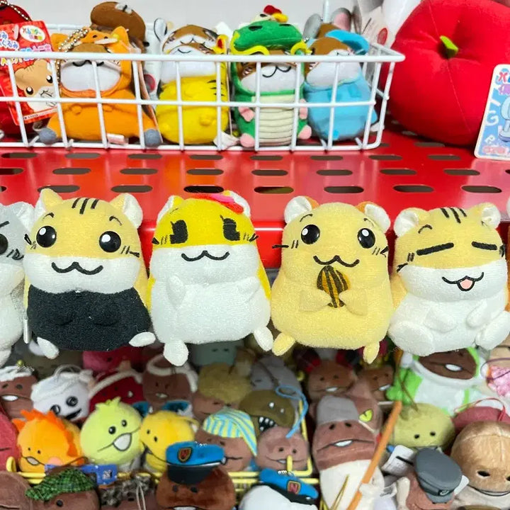 [BUNJANG] Hamster Club Hamtori Magnet Doll Bundle Set / 6종 일괄가격]자석 햄스터클럽 햄토리 인형