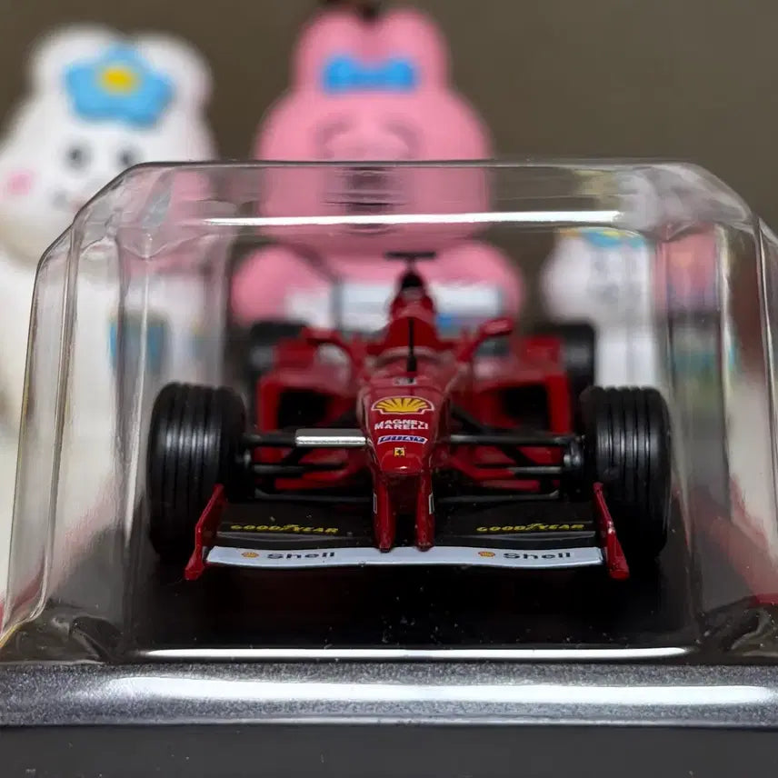 [BUNJANG] 1:43 Scale Ferrari F300 1998 Michael Schumacher Vintage Die-cast Model / 1:43 F1 페라리 F300 1998 미하엘 슈마허 빈티지 다이캐스트