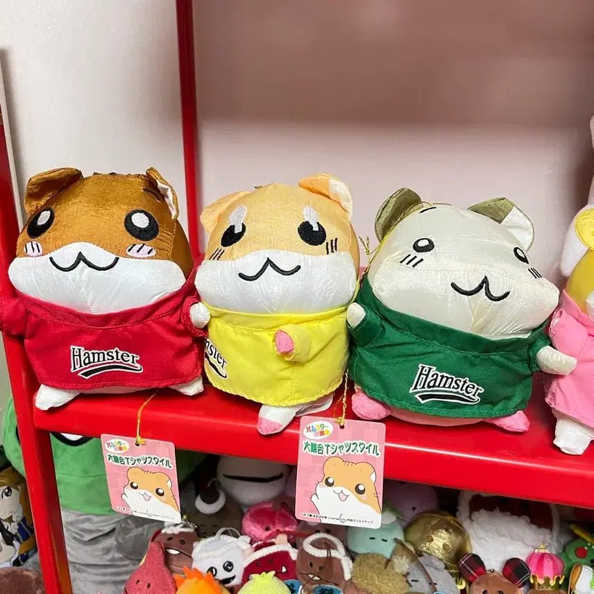 [BUNJANG] Hamster Club Classic Doll Bundle Set (5 Types) / 5종 일괄]고전 햄스터클럽 인형 세트