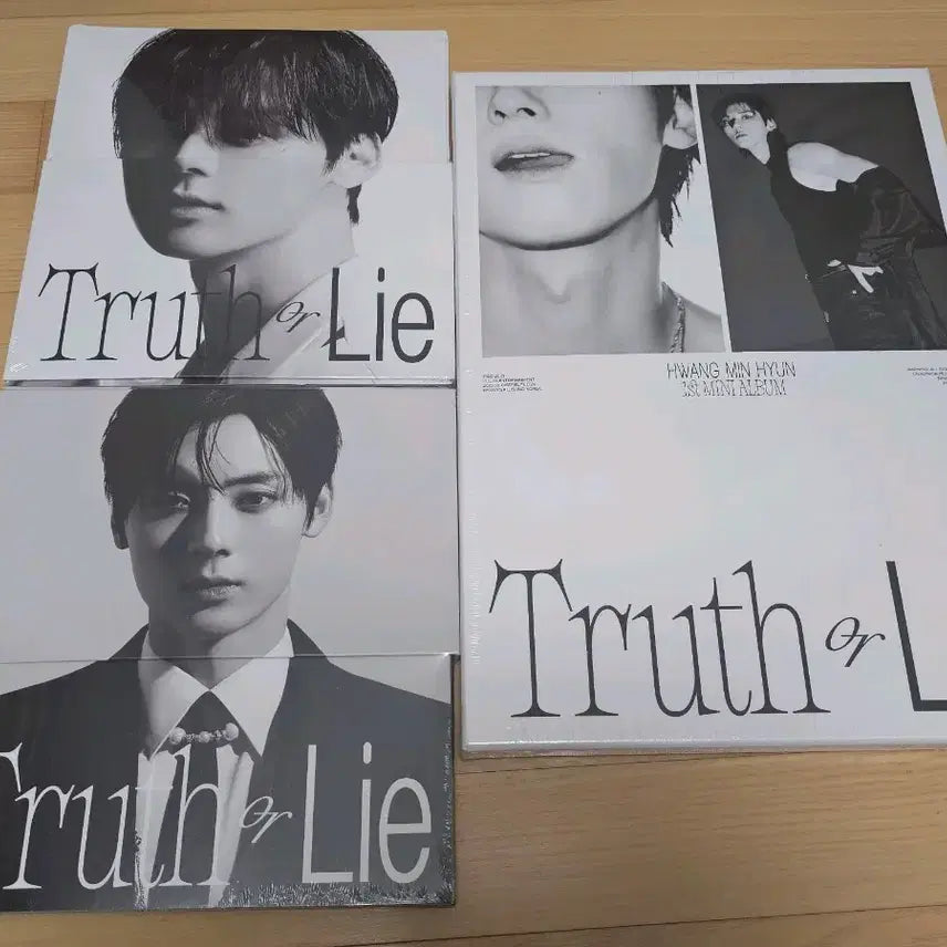 [BUNJANG] Hwang Minhyun Album Truth or Lie Photocard Bundle Set / 황민현 앨범 Truth or Lie 미개봉