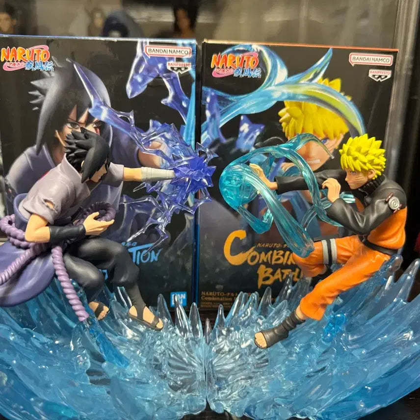[BUNJANG] Naruto Shippuden Sasuke &amp; Naruto Combination Battle Figure / 나루토 질풍전 피규어 사스케 나루토 콤비네이션 배틀