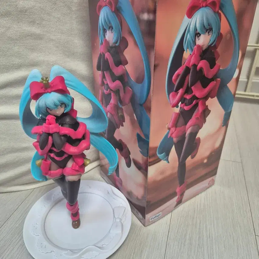 [BUNJANG] Hatsune Miku FuRyu Sweets Noel Raspberry Figure (Opened) / (개봉/상자O)미쿠 후류 스위츠 노엘 라즈베리 피규어