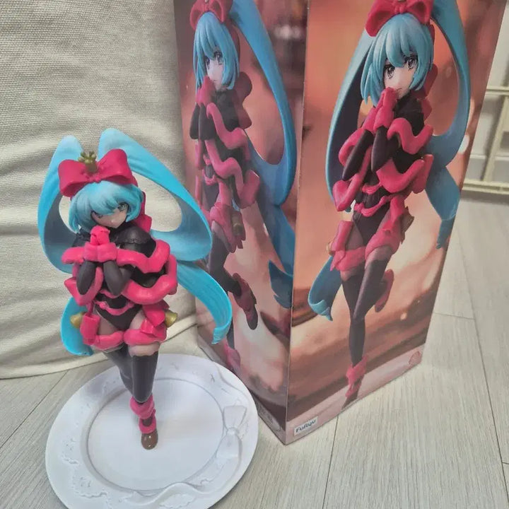 [BUNJANG] Hatsune Miku FuRyu Sweets Noel Raspberry Figure (Opened) / (개봉/상자O)미쿠 후류 스위츠 노엘 라즈베리 피규어