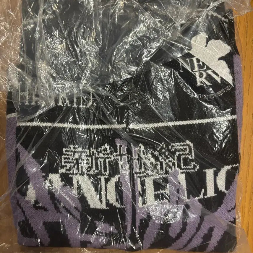 [BUNJANG] Evangelion Mahgried Zip-up Hoodie Purple L / [파격할인] 에반게리온 마하그리드 집업 퍼플 보라색 L