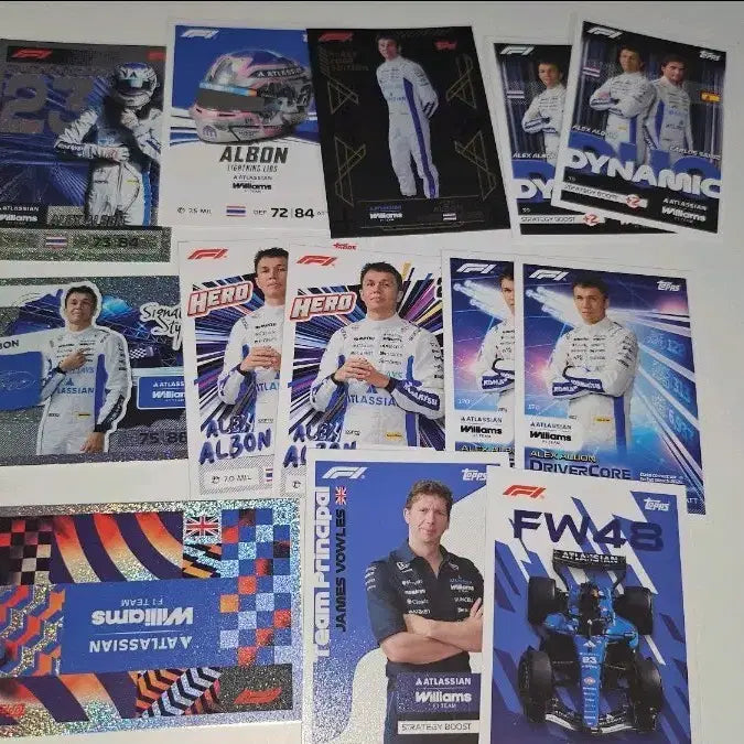 [BUNJANG] Alex Albon 2026 F1 Tops Bundle Set Trading Card / 26F1탑스 윌리엄스 알렉스 알본 일괄판매