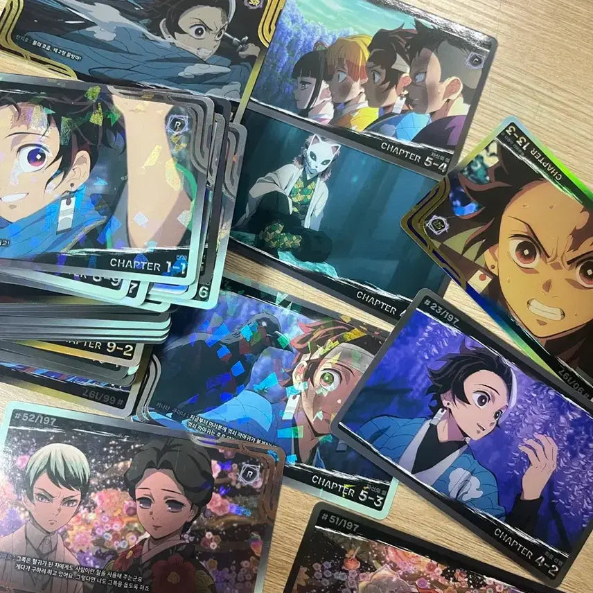 [BUNJANG] Demon Slayer: Kimetsu no Yaiba Card Collection / 귀멸의 칼날 카드 전체판매