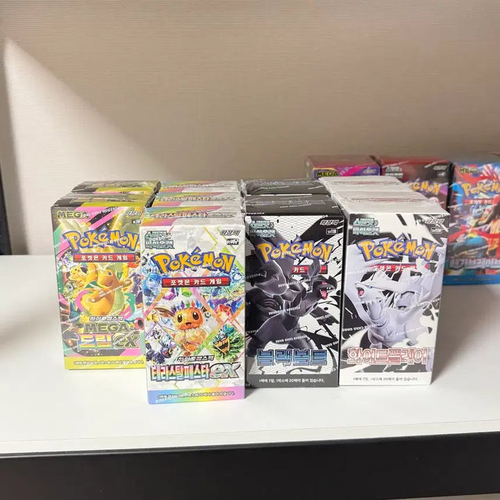 [BUNJANG] Pokemon Card Unsealed Box Bundle / 포켓몬카드 미개봉 박스 팝니다 (테라스탈,메가드림,로켓단,블랙볼트,화이트플레어 등)