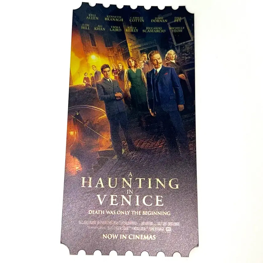 [BUNJANG] Megabox Venice Murders Original Ticket OT / 메가박스 베니스 유령 살인사건 오리지널티켓 오티