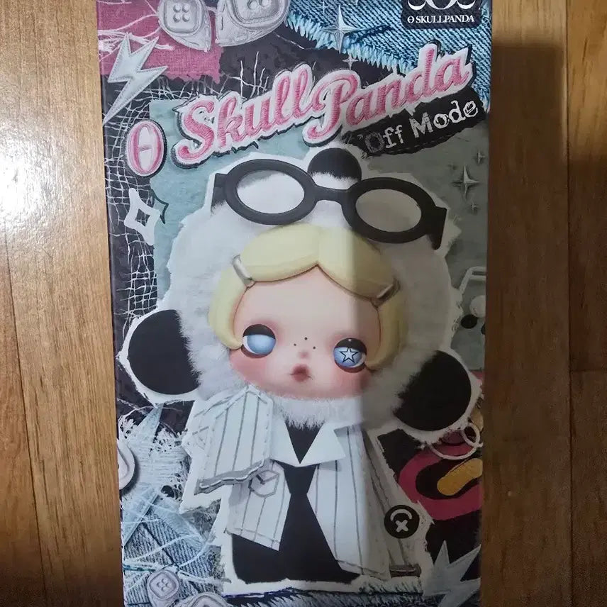 [BUNJANG] Skullpanda Off Mode Series Figure Keychain - Slow Down (Sealed) / [미개봉]스컬판다 off 모드 시리즈 인형 키링 _slow down