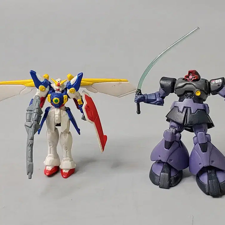 [BUNJANG] Bandai 1/400 Scale Gundam Collection Miniature Figure Series Set (Wing Gundam, Rick Dom) / 반다이 1/400 스케일 미니어처 피규어 시리즈 건담 콜렉션 Gundam Collection 2종