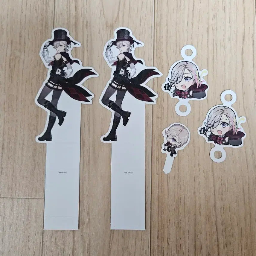 [BUNJANG] Genshin Impact Cafe Character Food Stand Linen Bundle Set / 원신 카페 리니 캐릭터 푸드스탠드 + 빨대픽 굿즈
