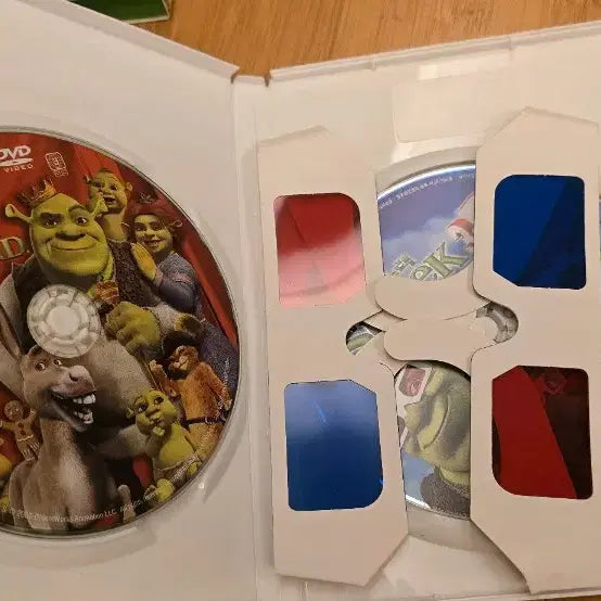 [BUNJANG] Shrek 1, 2, 3 + Popup Package DVD Set / 슈렉 1, 2, 3 + 팝업 패키지 DVD 세트