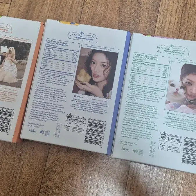 [BUNJANG] ILLIT mamihlapinatapai Album (Yoona, Minju, Moka) - Opened with Photocards / [풀세트] 아일릿 mamihlapinatapai 잇츠미 앨범 개봉 포카있 윤아 민주 모카