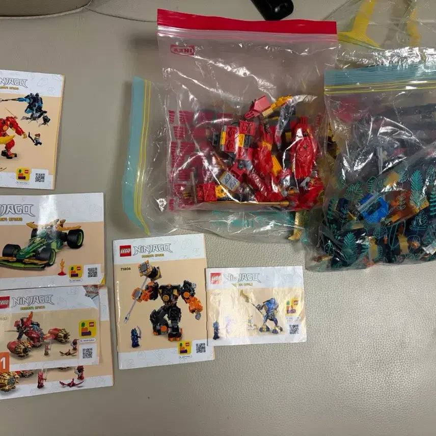 [BUNJANG] LEGO Ninjago Bulk Lot - 4 Sets / 레고 닌자고 벌크 4개 일괄