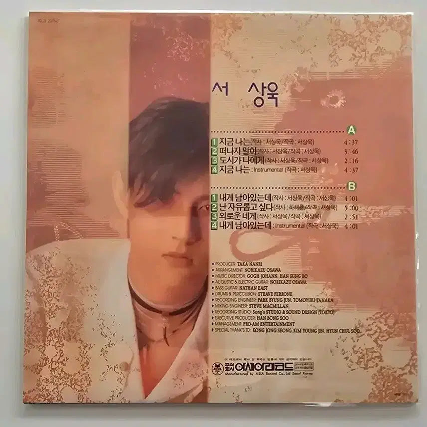 [BUNJANG] Seo Sang Wook "Now I" LP / 서상욱 지금나는 LP / NM- / 가사집 있음