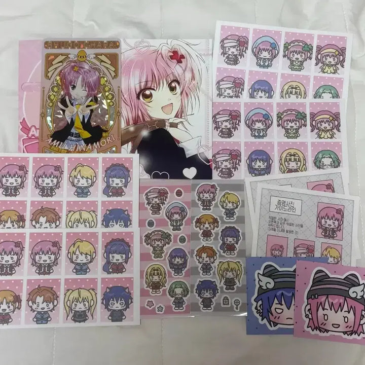 [BUNJANG] Character Transformation (Shugo Chara!) Ruru Sticker Proof Photo Set / 캐릭캐릭체인지 캐캐체 르르님 스티커 증명사진 아무 토마 세라