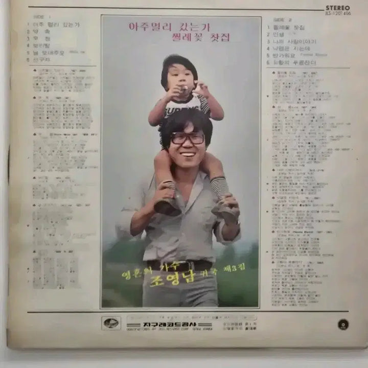 [BUNJANG] Cho Young-nam Return Vol. 3 LP / 조영남 귀국 제 3집 LP / EX +