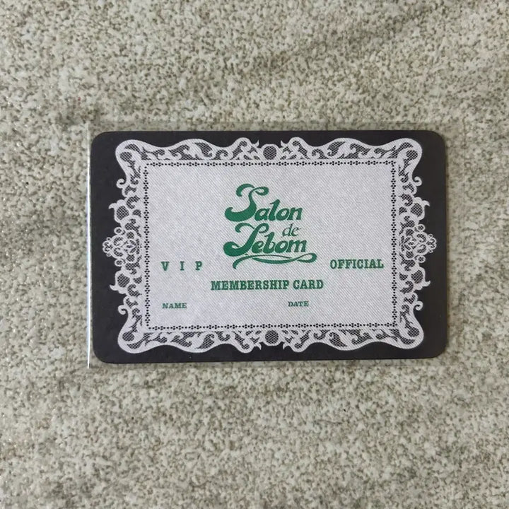[BUNJANG] Joo Pyeong Peace Cafe Lebon Salon de Lebon Membership Card Photocard / 주의 평화 카페 레봄 살롱 드 르봉 입장 특전 멤버십 카드 포토카드 포카 주평