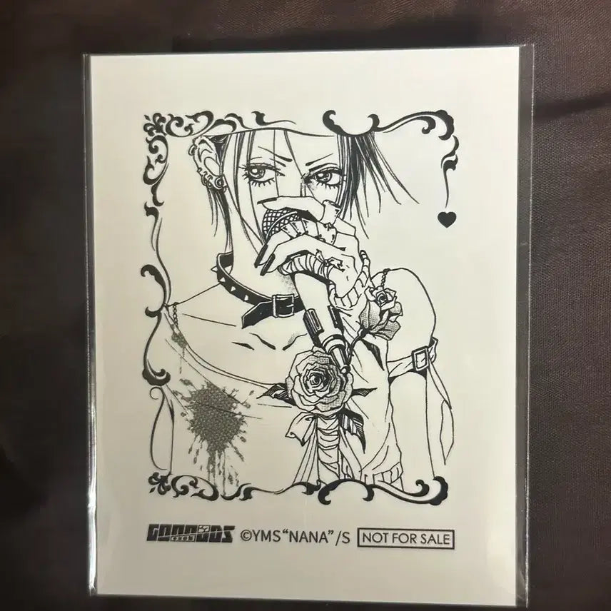 [BUNJANG] Yazawa Ai China Lucky Draw Tattoo Sticker / 야자와아이 중국 특전 타투스티커