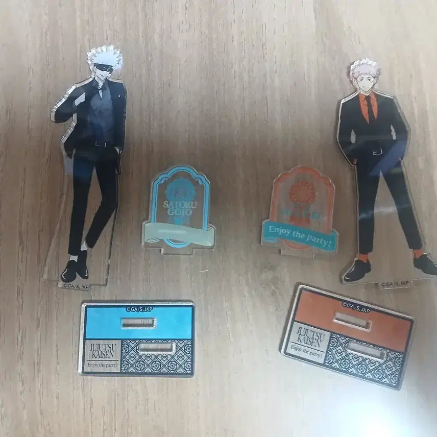 [BUNJANG] Jujutsu Kaisen Sofmap Party Acrylic Stand Gojo Satoru &amp; Itadori Yuji / 주술회전 소프맙 파티 아크릴 스탠드 고죠 사토루, 이타도리 유지 양도해요!