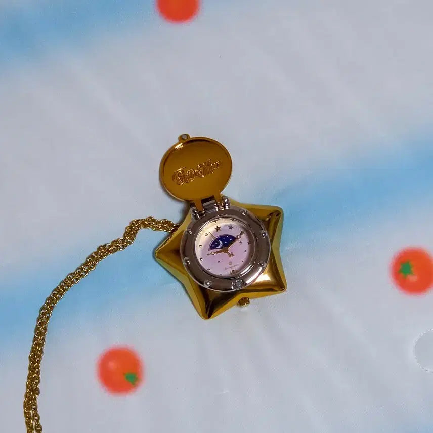 [BUNJANG] Sailor Moon Night Sky Music Box Pocket Watch / OST 콜라보 세일러문 밤하늘의 오르골 회중시계