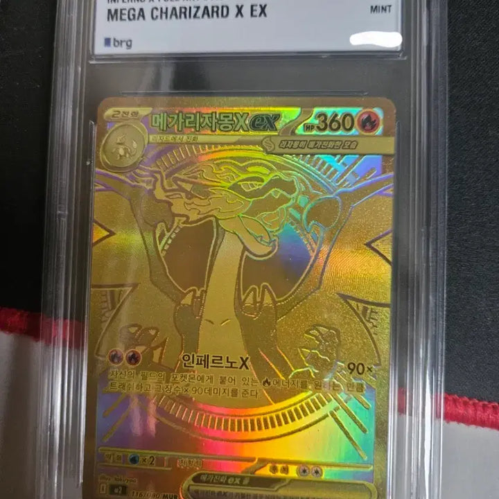 [BUNJANG] Mega Charizard X mur brg9 / 메가리자몽X mur brg9 교환 및 판매 제시받습니다