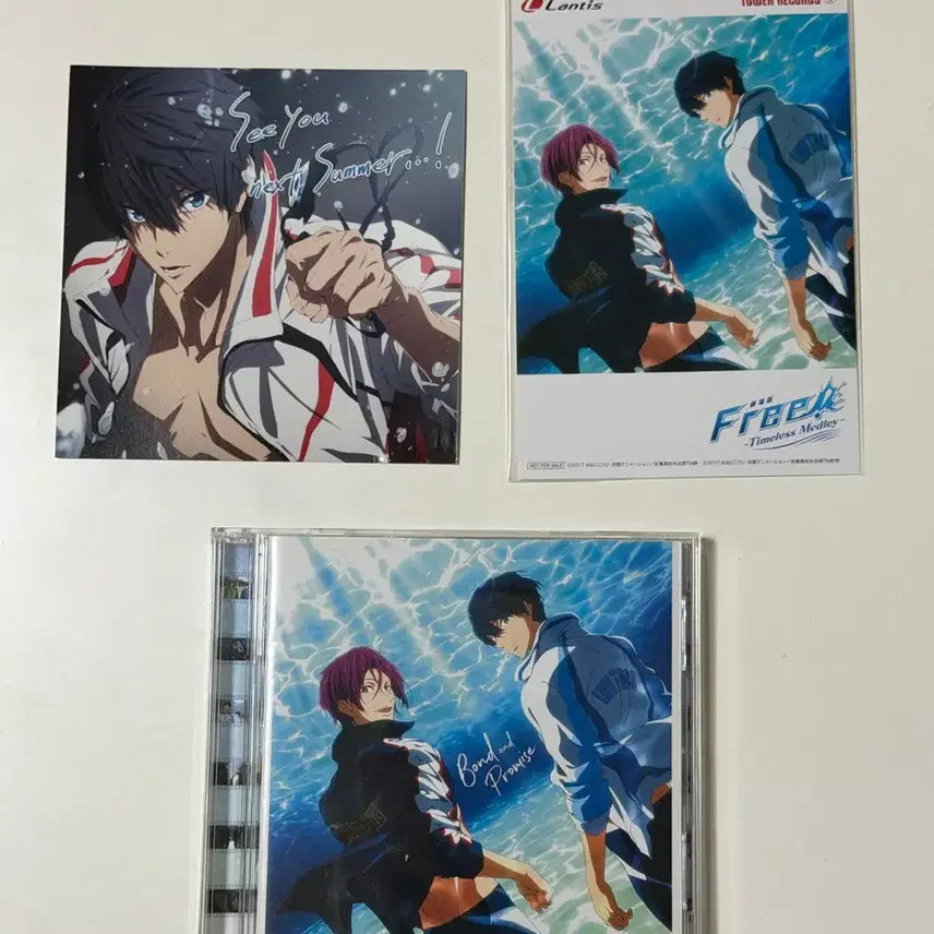 [BUNJANG] Free! Timeless Medley OST CD with Postcards (Matsuoka Rin, Nanase Haruka) / free! 프리! 타임리스메들리 ost cd 씨디 엽서 마츠오카린 나나세하루카