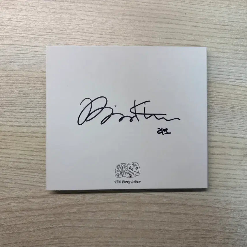 [BUNJANG] RIO The Young Lover Signed Album / RIO - The Young Lover 싸인반