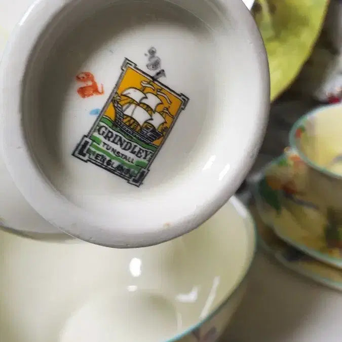 [BUNJANG] Gredinley Antique Creamer and Sugar Set / 앤틱 크리머와 슈거
